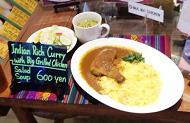 本日のディナー インド・リッチ・カレー―JICAなごや地球ひろば カフェ・クロスロード