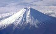 空から見た富士山―YouTubeより