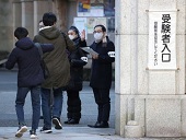 受験会場―時事通信