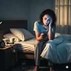 眠れない人―Gemini による写真生成