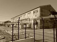 旧工場の名残―研修会場